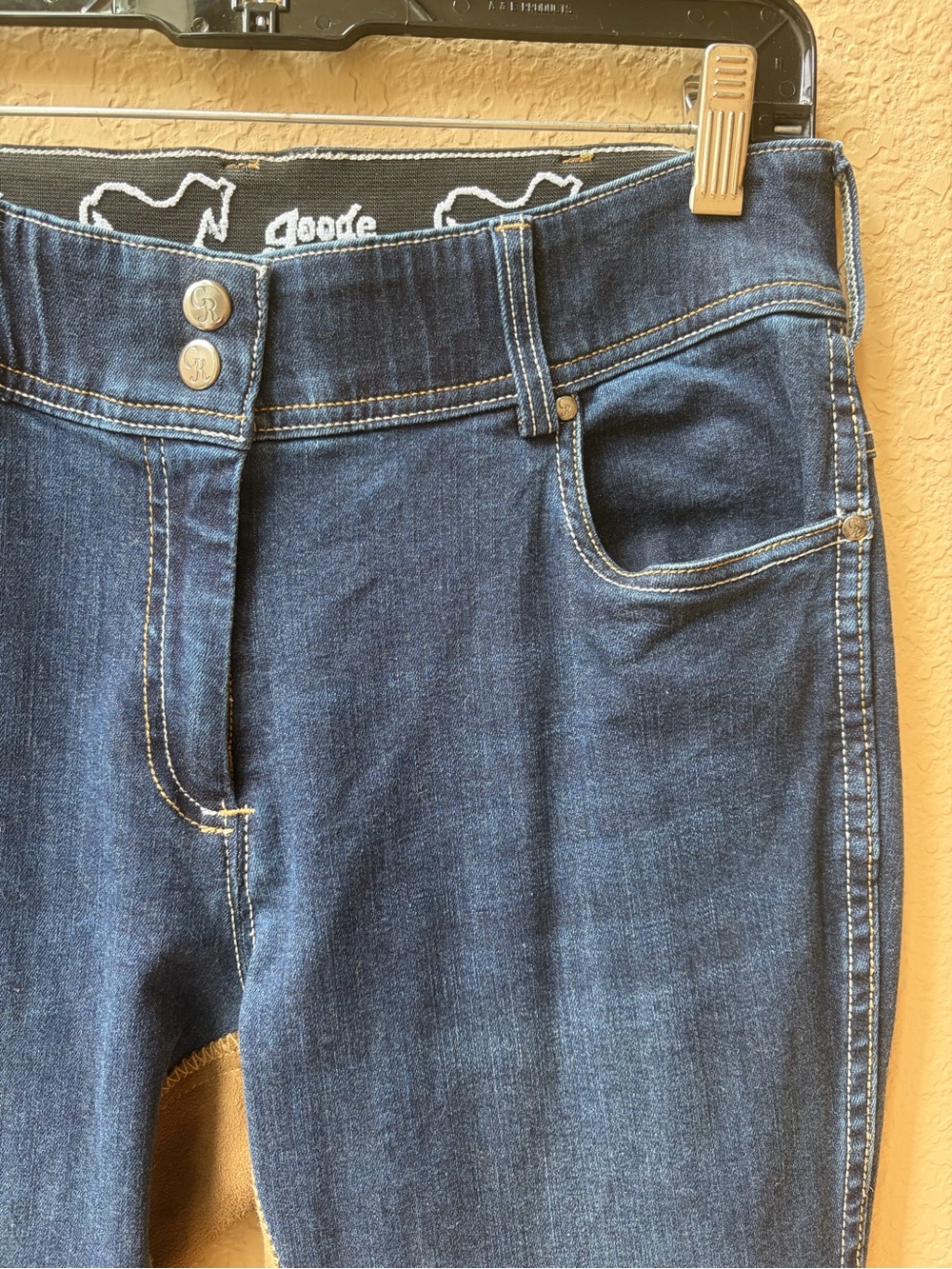 Goode Rider Equestrian Jean, Full Seat, 32R - Picture 7 of 17